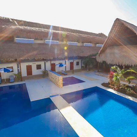Hotel Pejelagarto Bacalar Bagian luar foto