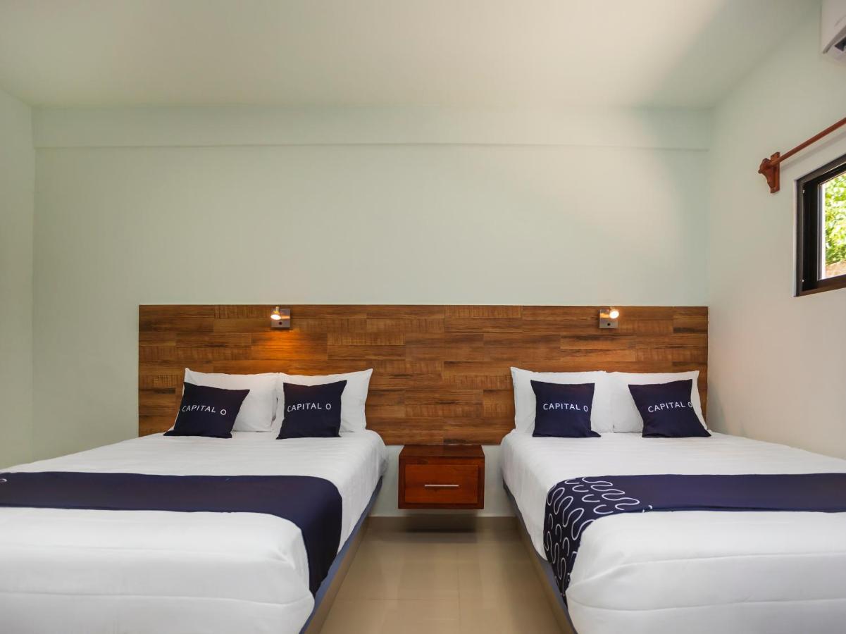 Hotel Pejelagarto Bacalar Bagian luar foto