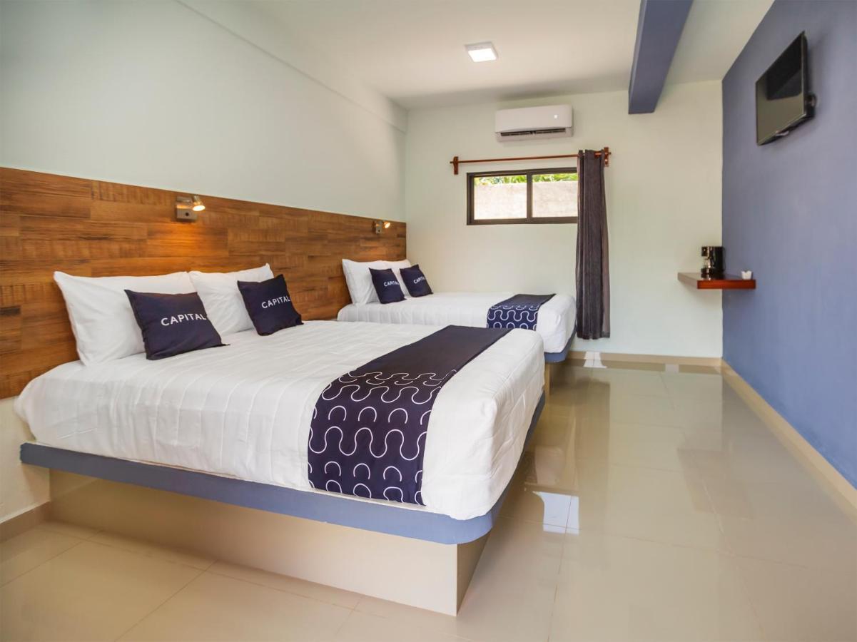Hotel Pejelagarto Bacalar Bagian luar foto