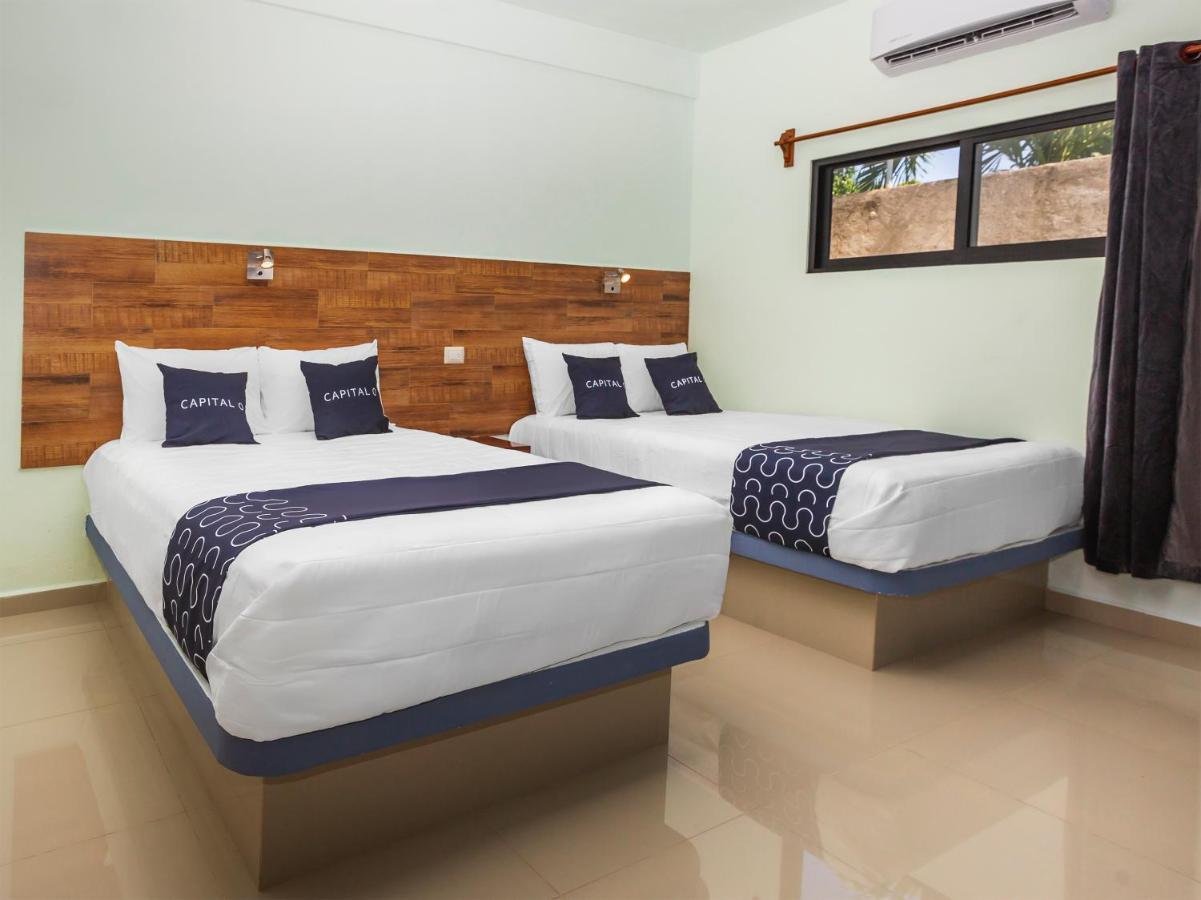 Hotel Pejelagarto Bacalar Bagian luar foto