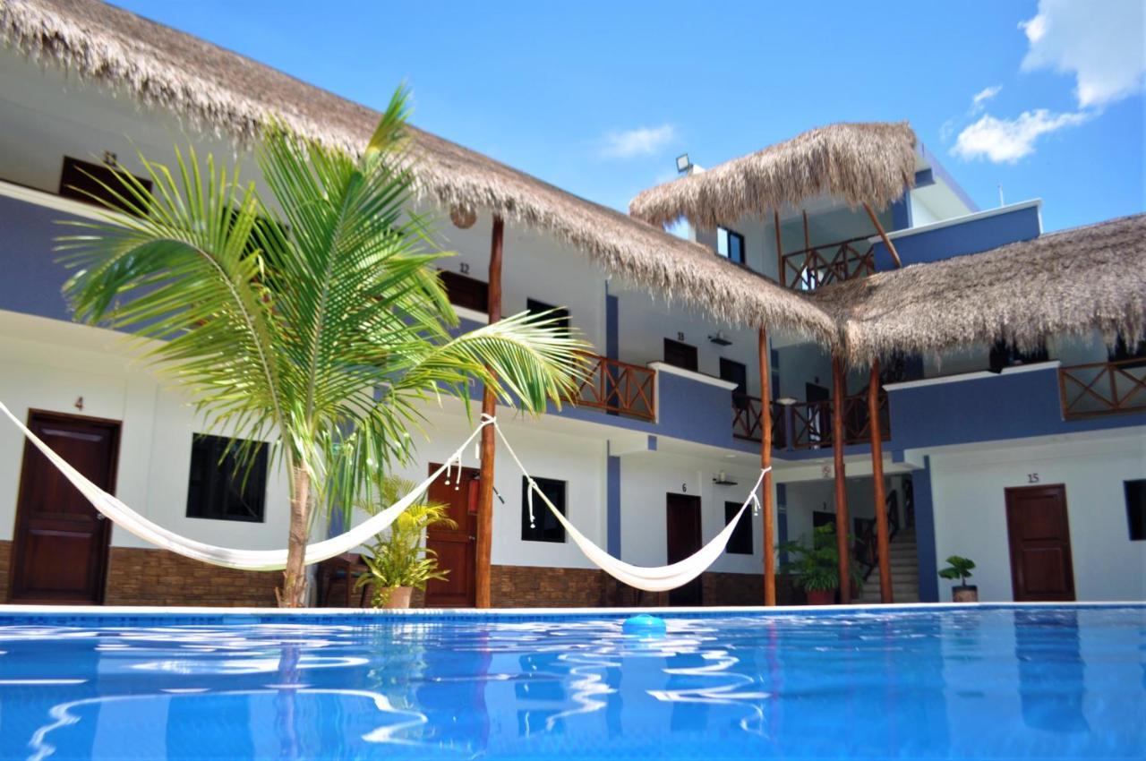 Hotel Pejelagarto Bacalar Bagian luar foto